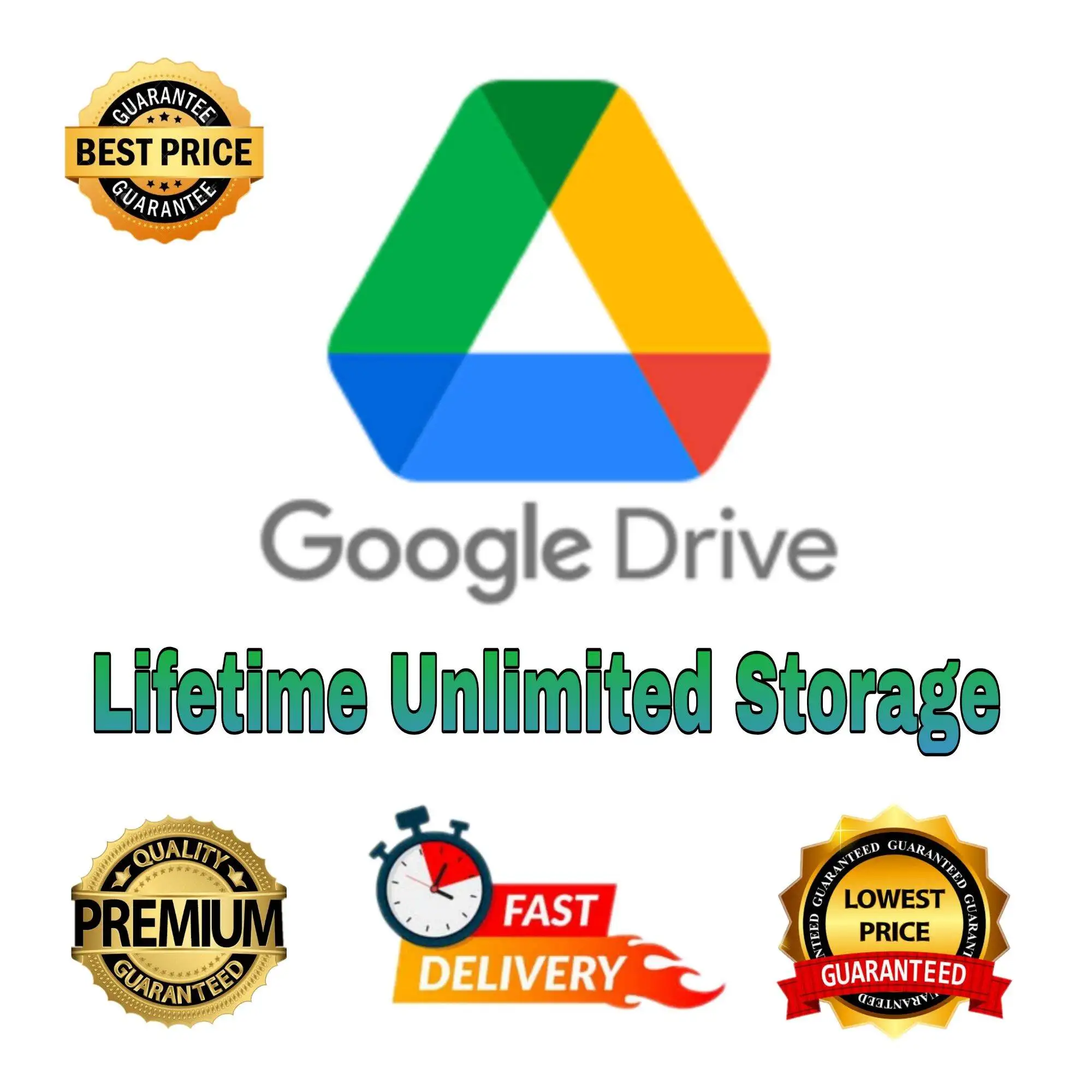 

Неограниченный срок службы хранилища google drive