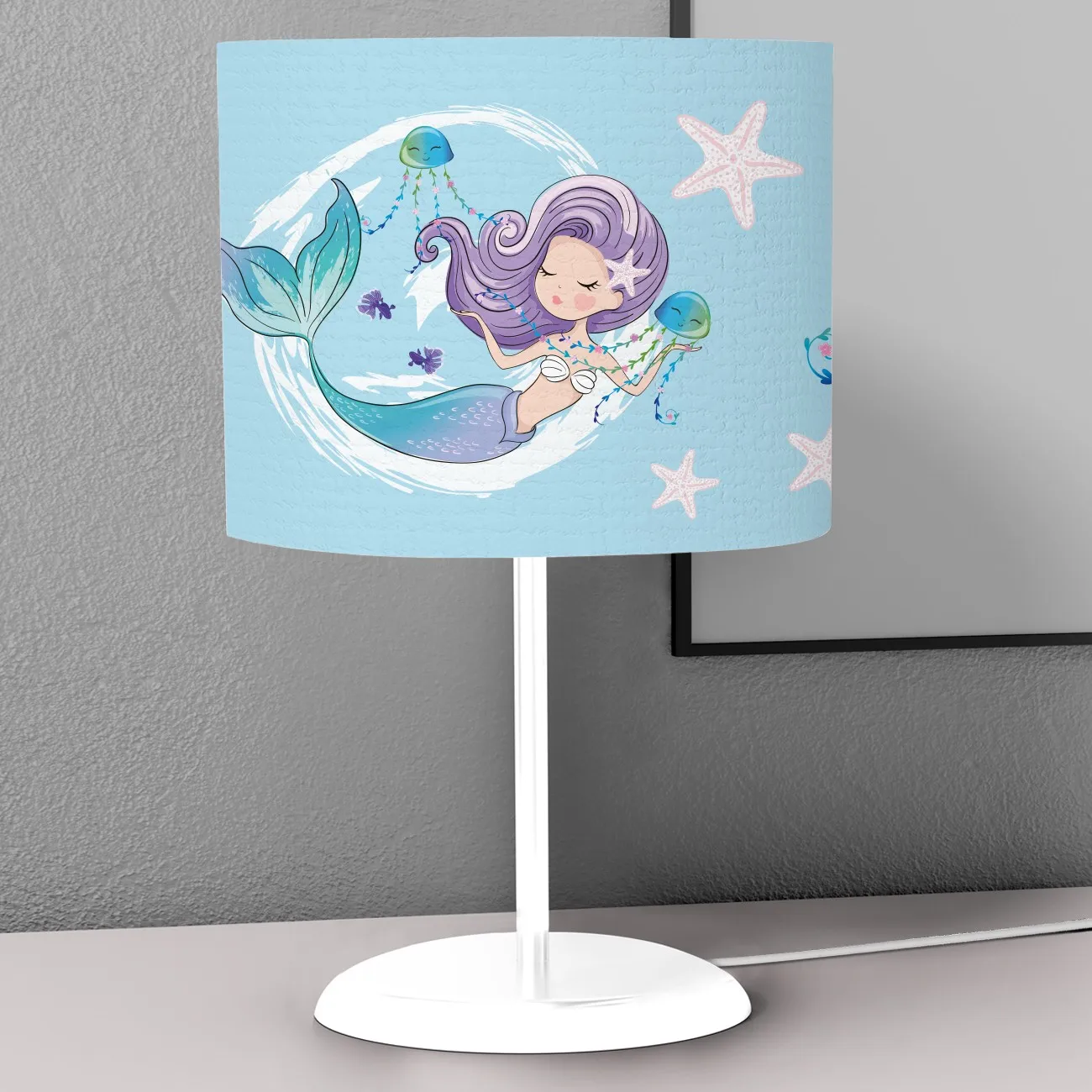 

Desk Lamps Decoration Table Night Lights Control For Baby Bedroom Bedside Lampshade Light Model 222