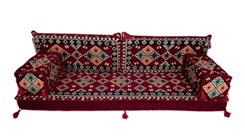 Pallet Sofa Cushions,Arabic Sofa Floor Seating Set, Traditional Design Arabic Lounge Set, Arabic Majlis, Ottoman Couch and Rug