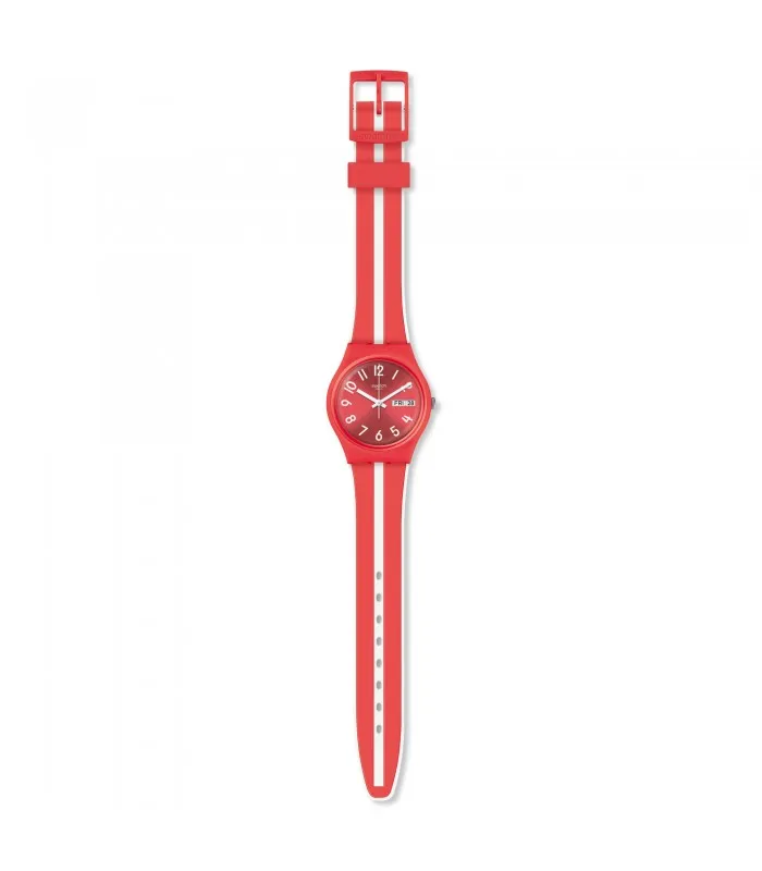 Часы swatch SANGUINELLO Originals Gent 34 мм Energy Boost red GR709 | Наручные часы