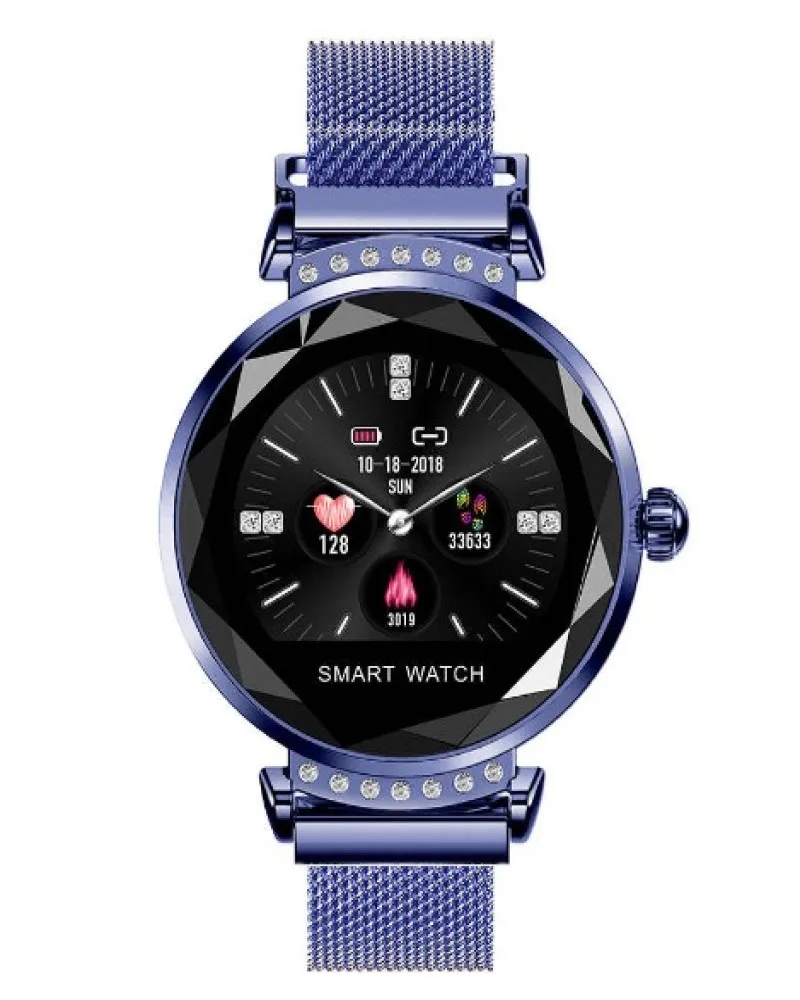 Умные часы ZDK H2 (водостойкий пульсометр шагомер тонометр синие)|Смарт-часы| |