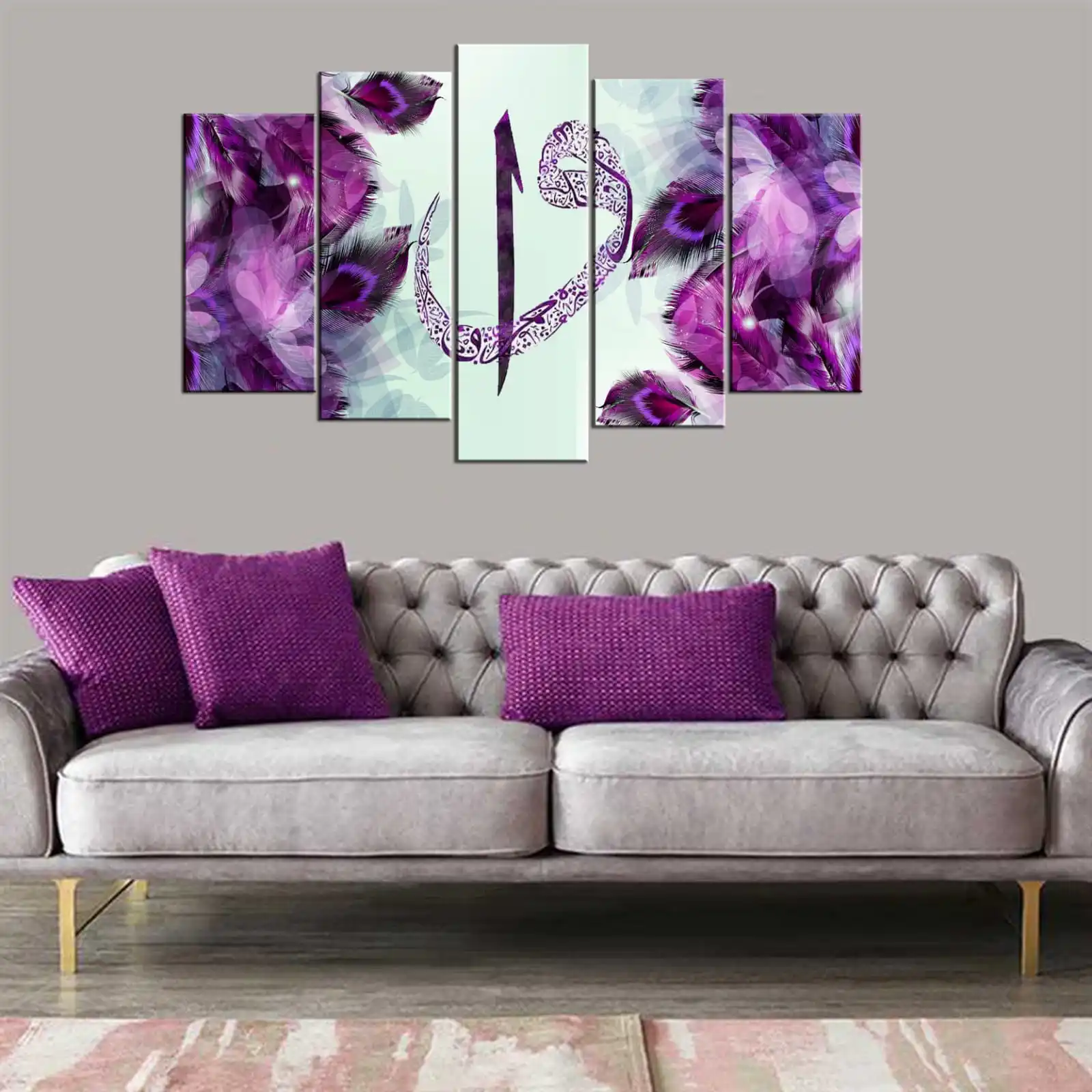 

Kainat and Kainat Switch-5 PIECE PICTURE of MDF TABLE