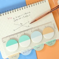 transparent sticky note self adhesive bookmarks kawaii clear sticky adhesive notes for discbound planner office supplies