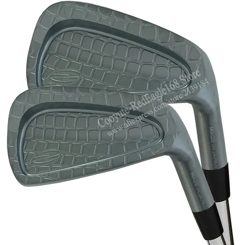 

New Black JAPAN Golf Clubs Zodia Spider Blade Golf Irons Forged Set 4-9 P Right Handed R/S Flex Steel or Graphite Shafts
