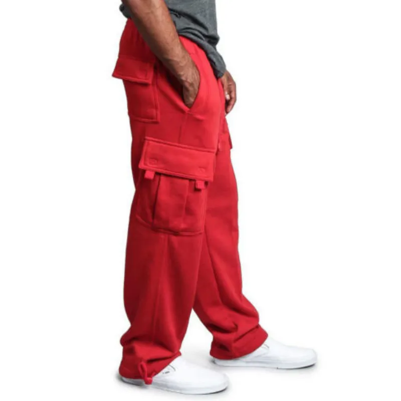 Мужские Длинные свободные штаны для спортзала повседневные брюки Джоггеры бега