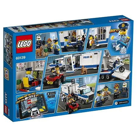 Конструктор LEGO City Police Мобильный командный центр (60139) | Игрушки и хобби