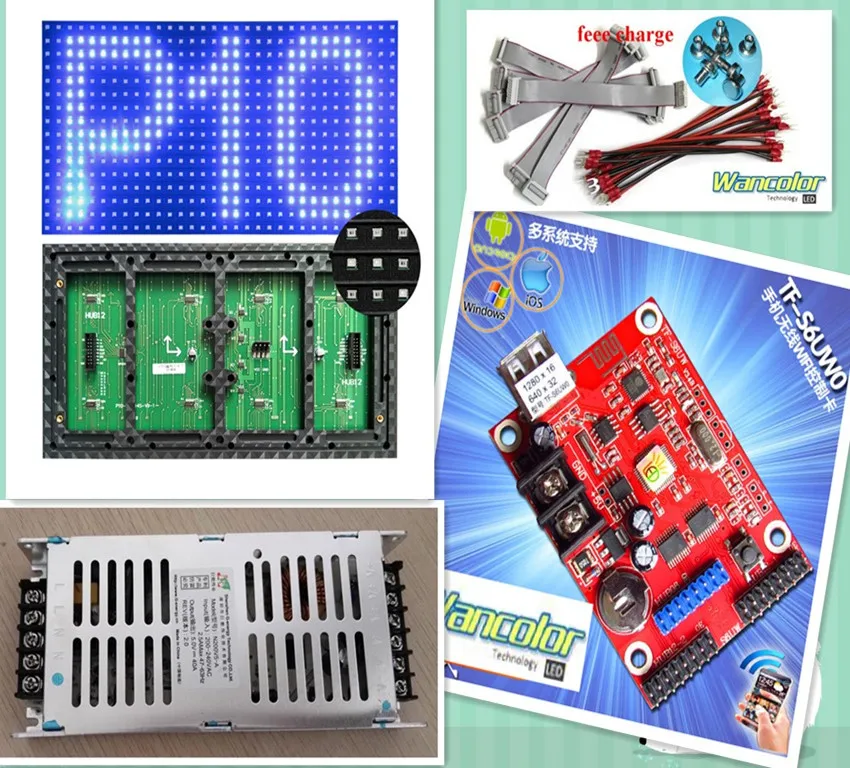 Бесплатная доставка самодельный светодиодный движущийся знак 20 шт. P10