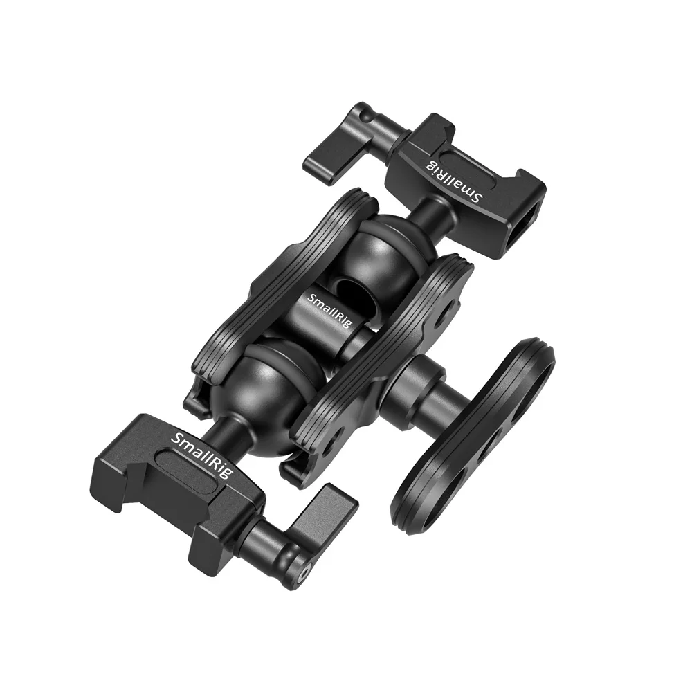 SmallRig шарнирное крепление с двойной шаровой головкой зажимы для монитора NATO