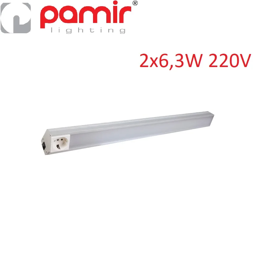 Pamir Lighting 2x6,3W L:609mm Kitchen Type Applique PL9U12L15C Energy Saving Light, Decorative Design