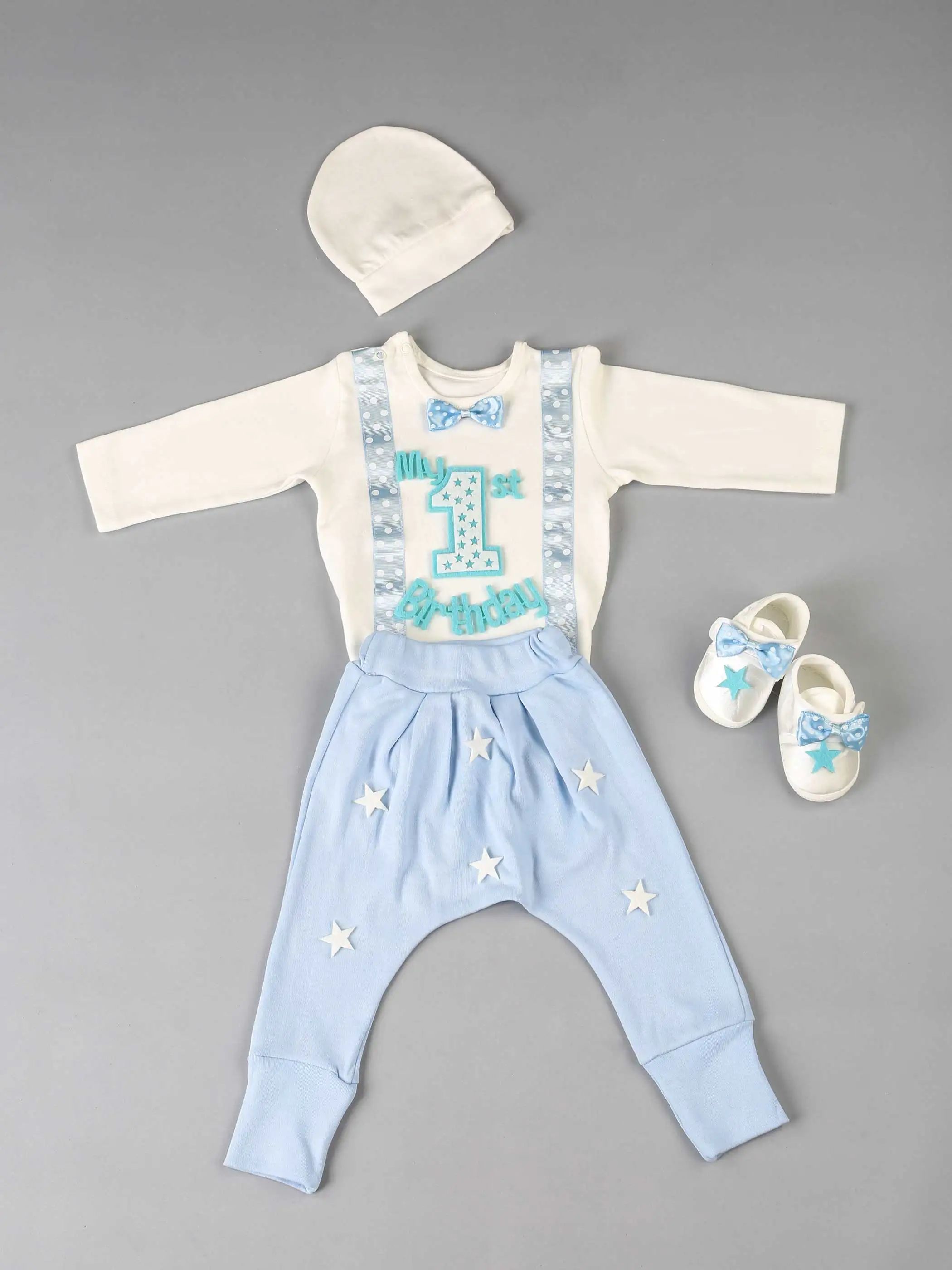 Одежда из детский для новорожденных девочек хлопка мальчиков наборы младенцев