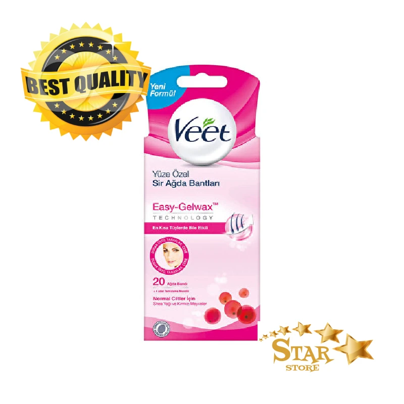 

Veet восковая лента для лица Easy Gelwax 20 шт. в 1 посылка высокое качество