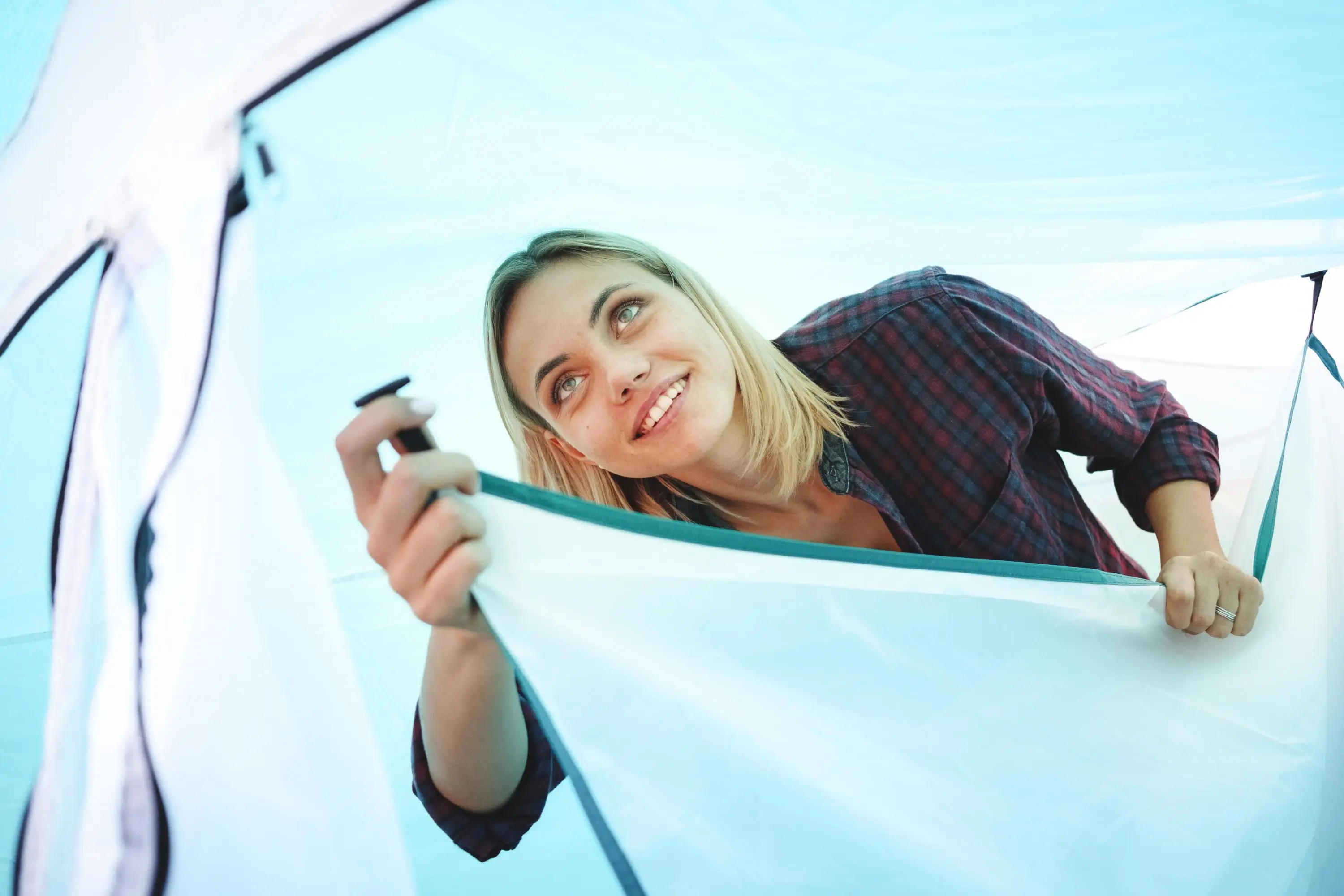 Camping tent tourist Bestway 68092 family dome 4 ((305 cm + 95 cm) x 255 180 cm)) | Спорт и развлечения