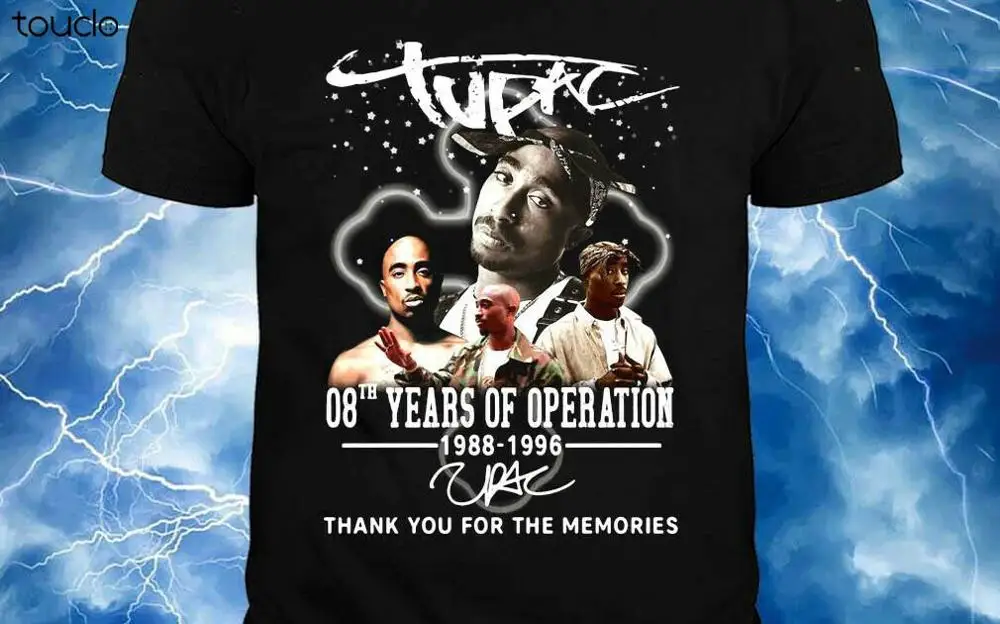

Tupac shakur 08th anniversary 1988 2020 thank you for the memories Shirt F309