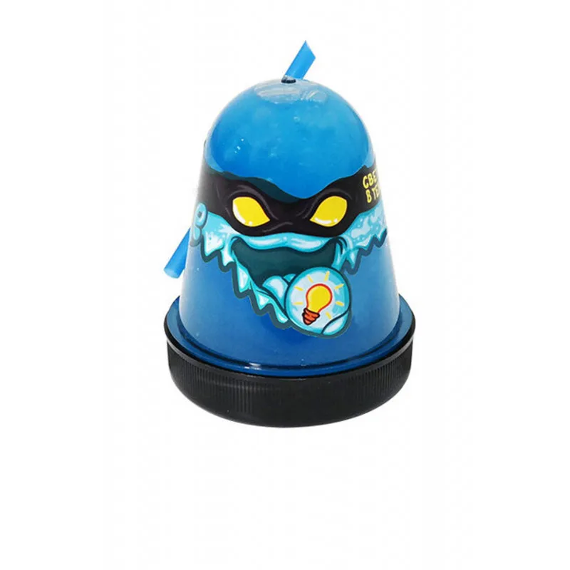 Slime &quotNinja&quot Синий светится в темноте|Пластилин| |