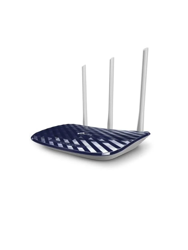 Маршрутизатор (роутер WiFi) TP LINK Archer C20(RU) 10/100BASE TX синий 4PORT WiFi 433MBPS|Проводные роутеры|