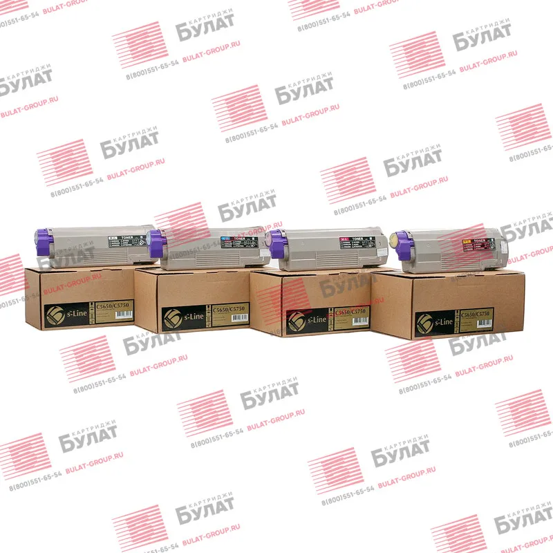 Toner cartridge damask S-line 43865740/43865708 for Oki C5650 (black 8000 P.) Universal |