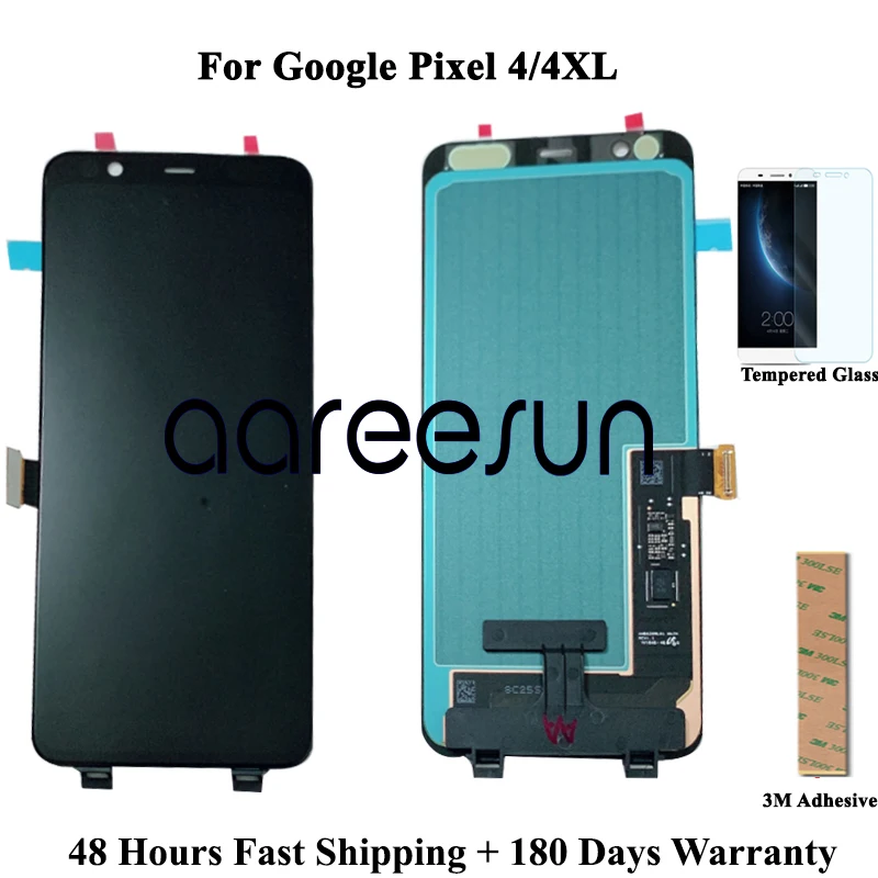 Супер AMOLED ЖК для Google Nexus Pixel 4 ЖК-экран XL ЖК-дисплей сенсорный дигитайзер сборка |