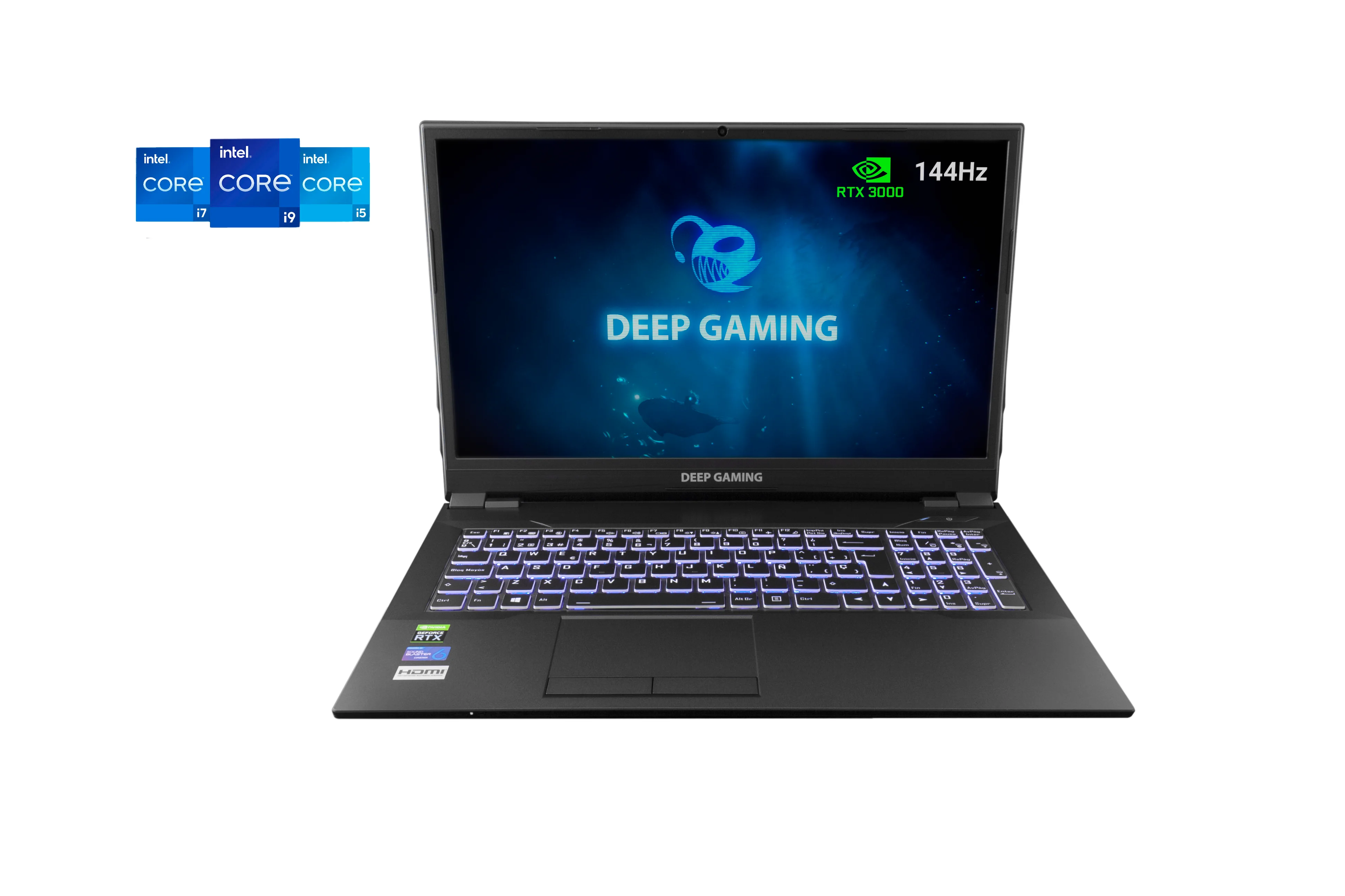 Портативный игровой Core i7-11700 DeepGaming Silex 16 1 &quotFHD 144 Гц Nvidia RTX 3050 GDDR6 SSD + HDD W10