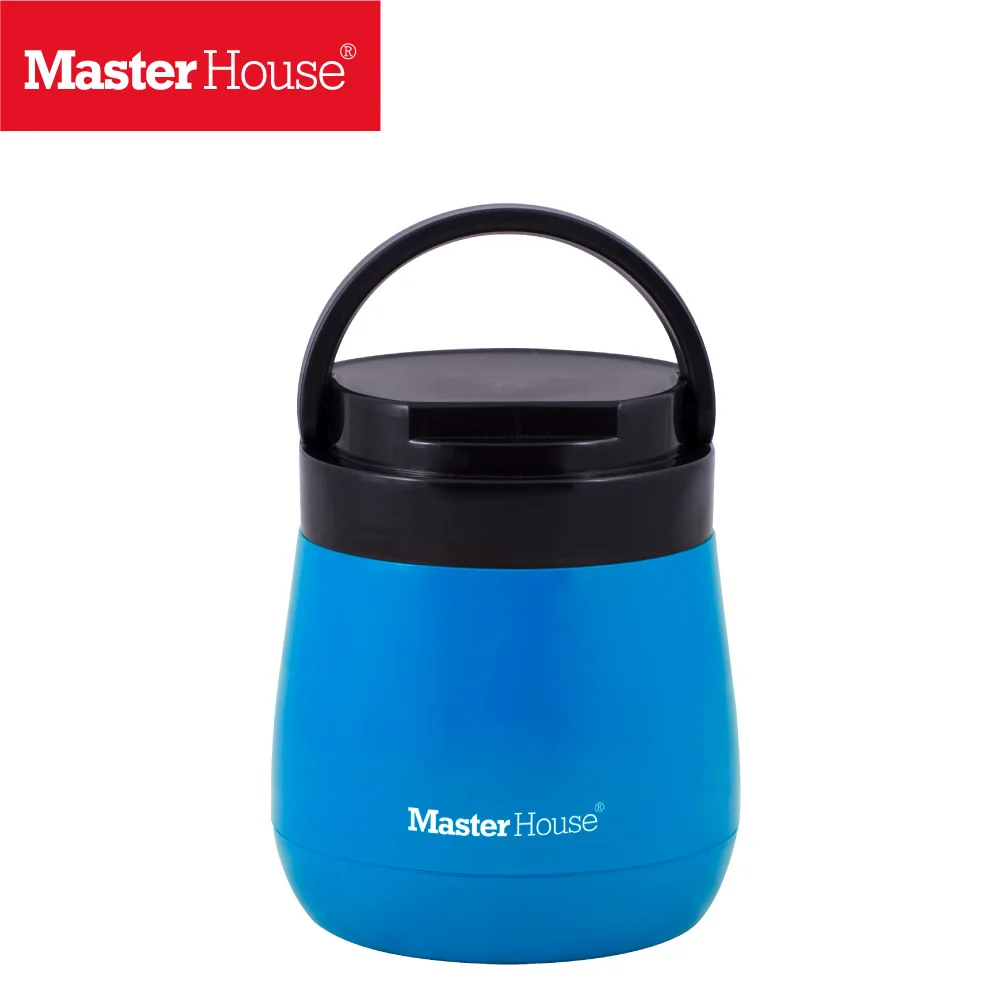 Ланч-бокс Master House Милан 1000 мл термос для еды с ложкой изолированная банка широким