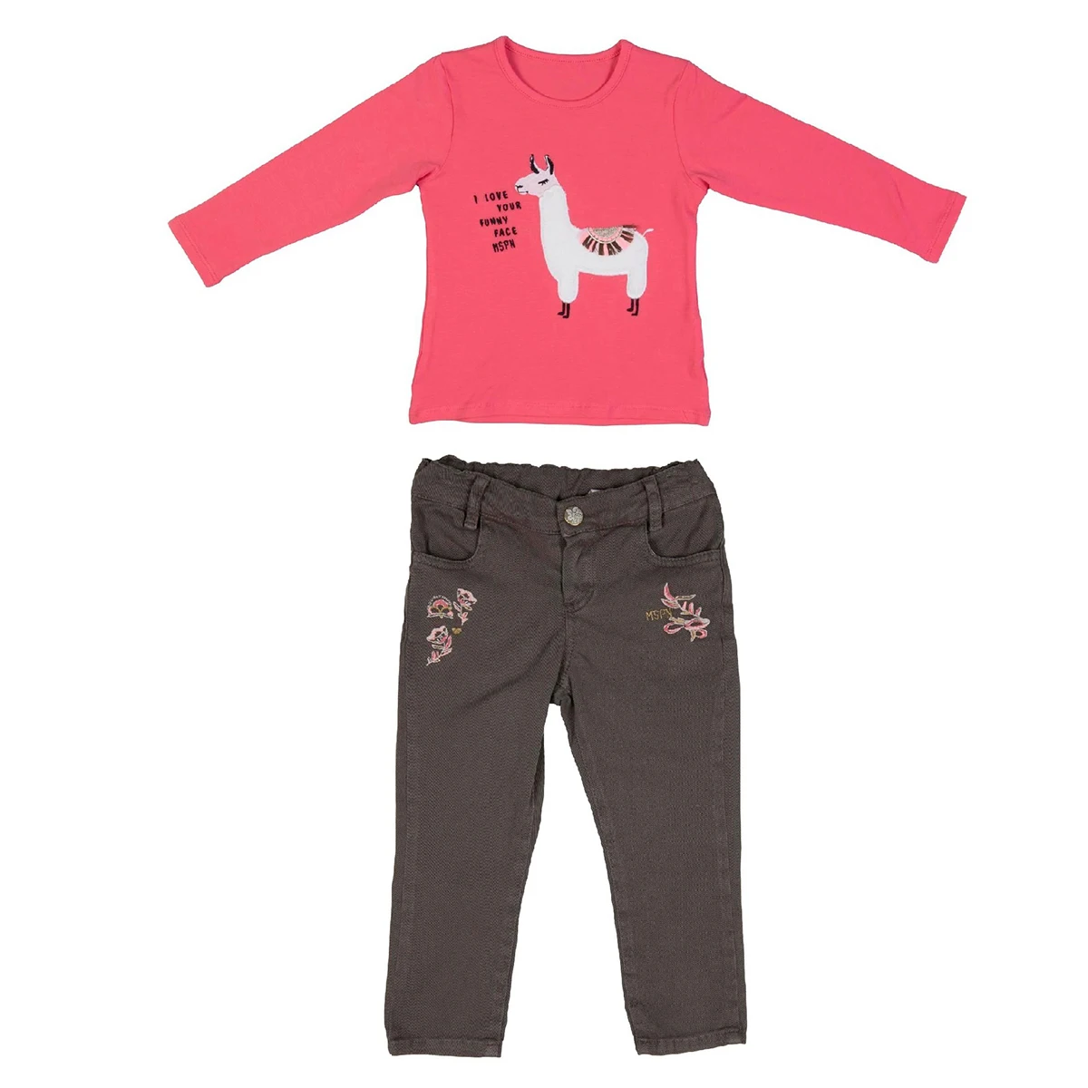 

Bebepan Cosy Sweatshirt Pants Set Girl