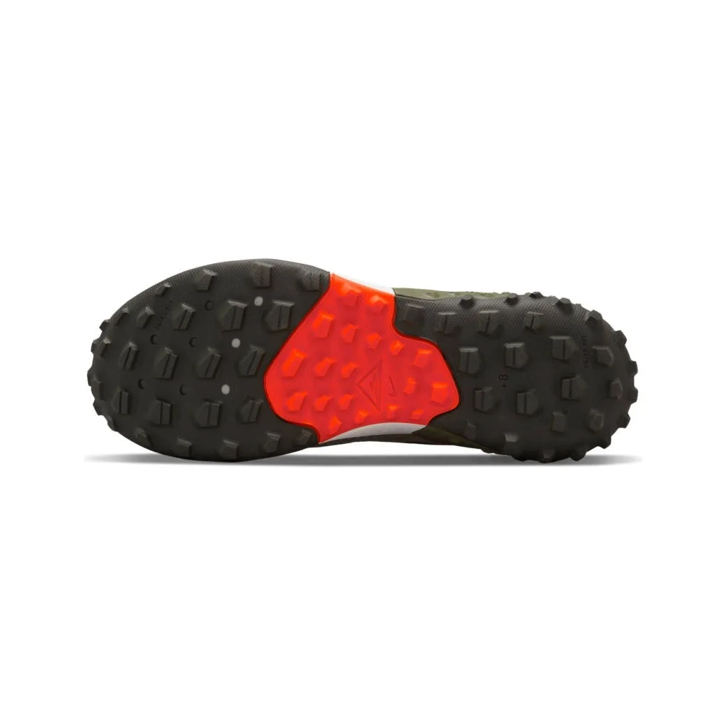 Оригинальная Мужская Спортивная обувь для бега Nike Wildhorse 7 Trail-зеленая