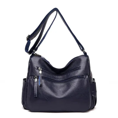 

New Large Capacity Women Handbag Fashion Brand Design Women's Bag High Quality PU Leather Shoulder Bag Messenger Bag Travel Bag