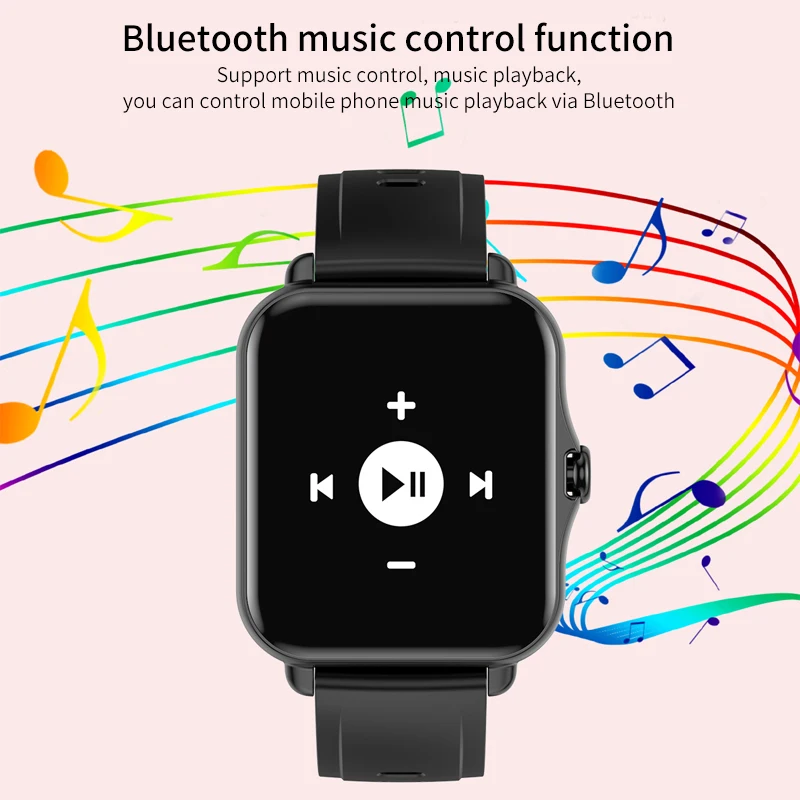 2021 оригинальные Смарт-часы для мужчин и женщин с пульсометром Bluetooth музыка