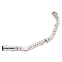 escape motorcycle exhaust head connect tube front link pipe stainless steel exhaust system for honda rs150 all years