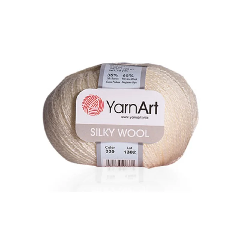 Yarnart шелковая шерстяная пряжа % 35 шелк Вискоза 65 мериносовая шерсть 25 gr 190mt вязание