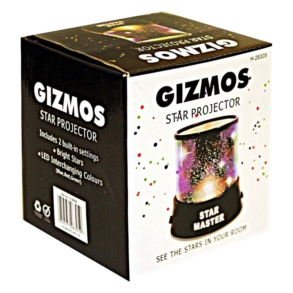 Ночник проектор звездного неба детский в гостиную детскую на батарейках