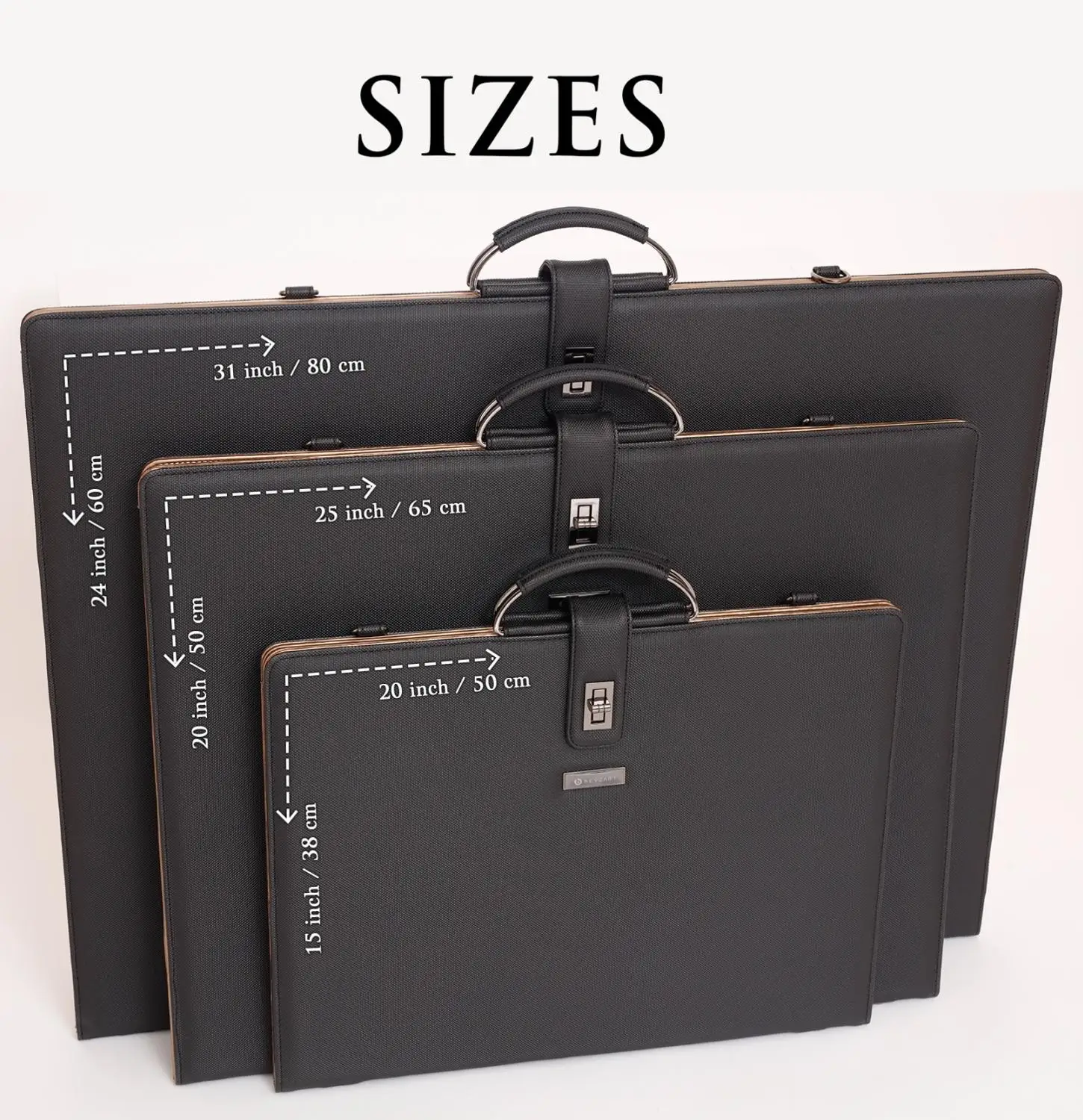 

Beyzart Luxury Art Portfolio Case Artist Carrying Bag Premium Business Artwork Strorage Folder Art Organizer Briefcase Portfolio
