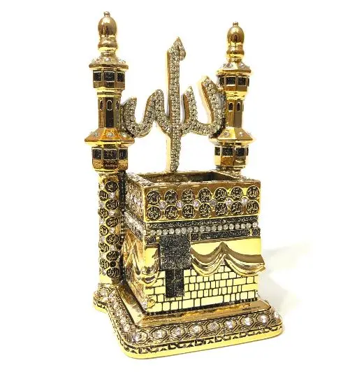 

Исламский-домашний декор-Рамадан-ИД-подарок 19 см Minareli Biblo Золотая Модель, безделушка, жемчужина, биbiblo подарок