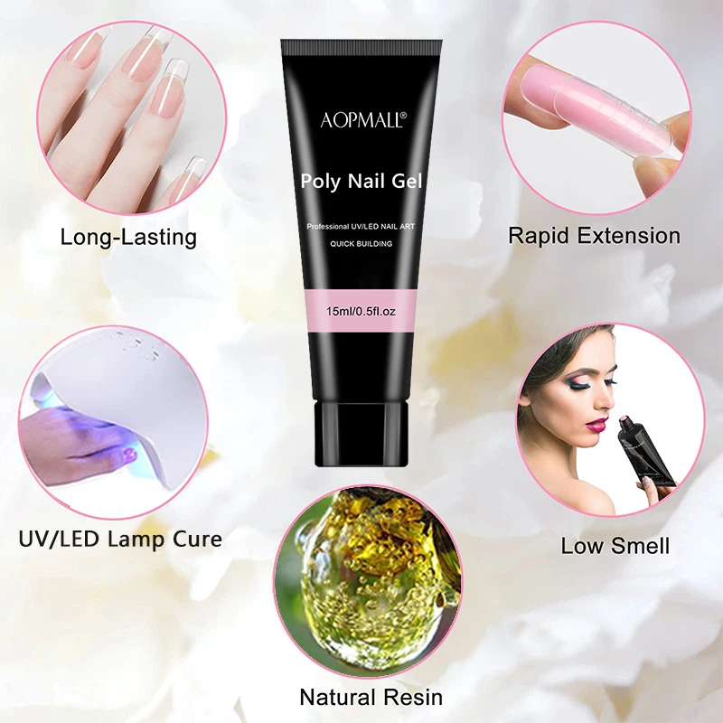 AOPMALL®Полигель для ногтей 6 цветов | Красота и здоровье