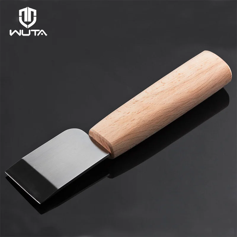 WUTA Professional Leather Craft Cutting Knife DIY Craft Knife Sharping Skiving Tool High Speed Steel Blade Right/Left Handed