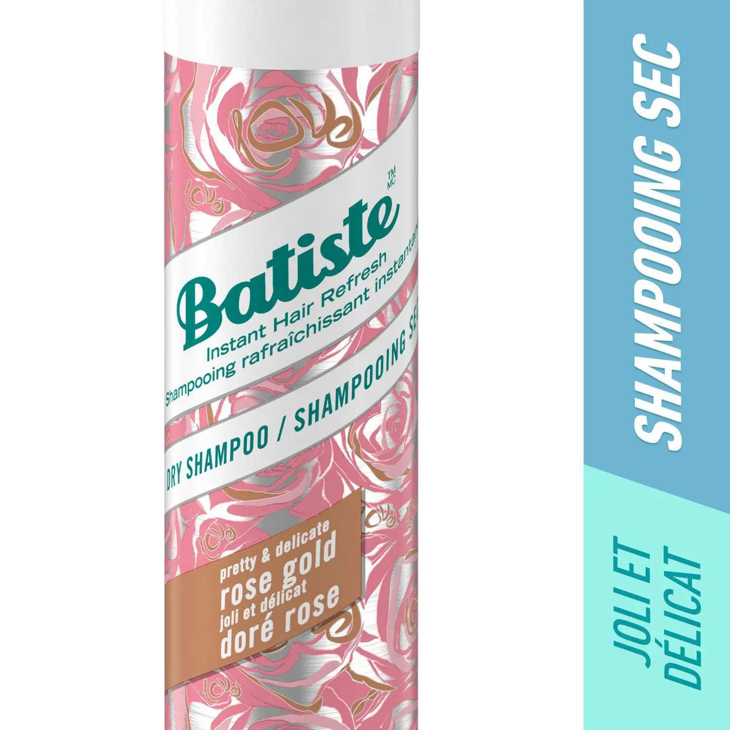 

Сухой шампунь Batiste розовое золото, практичная Чистка волос, 200 мл