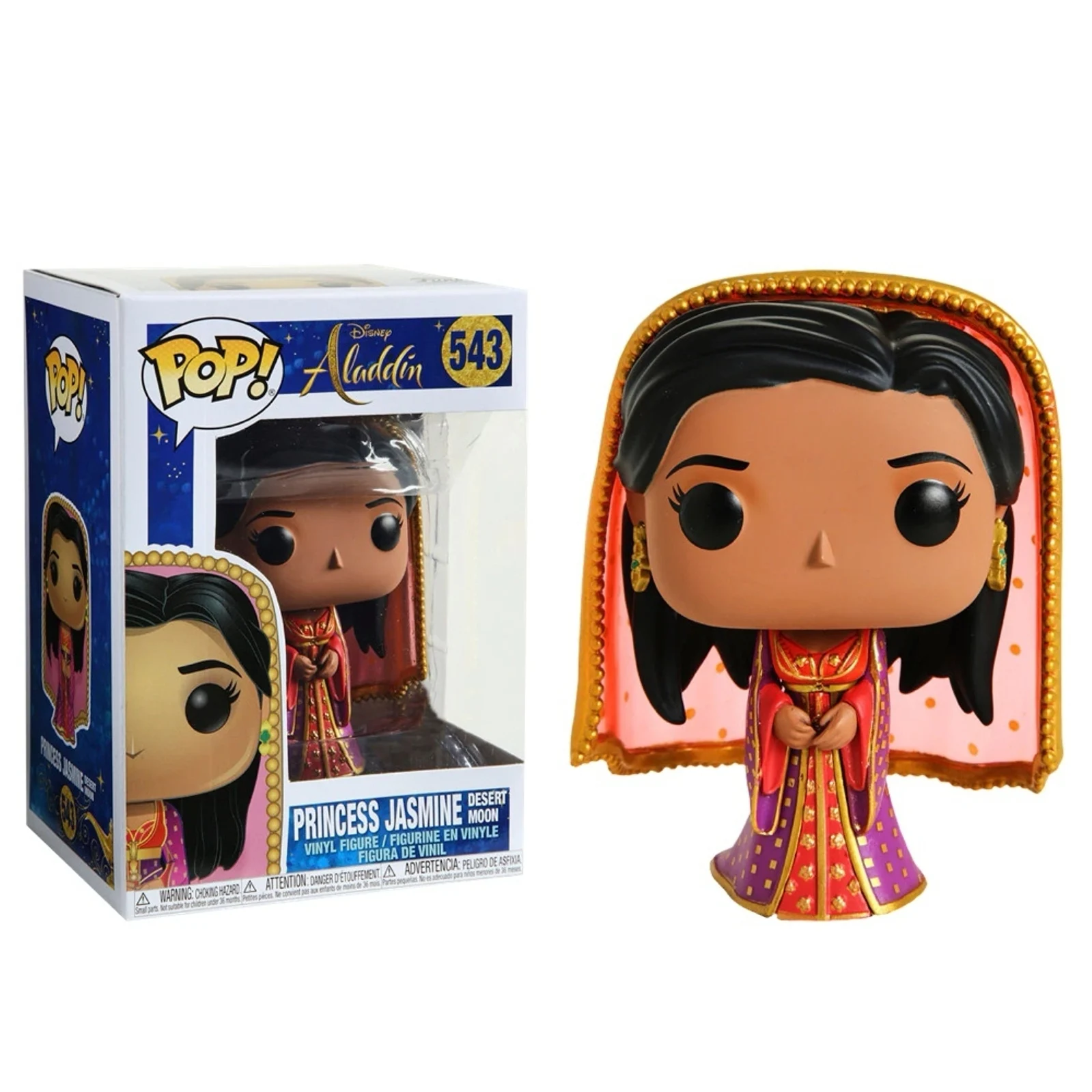 Фигурка Funko POP! Vinyl: Disney: Aladdin (Live): Princess Jasmine Desert Moon (Exc) 37564|Игровые фигурки и