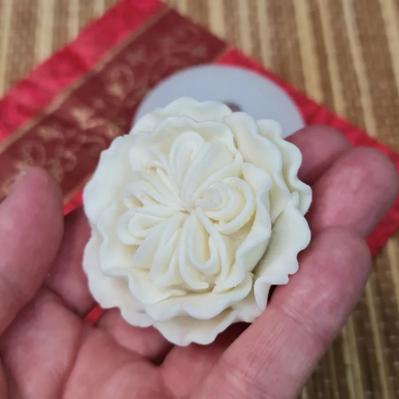 Силиконовая форма для шоколада карамели Цветок№111Роза-Остина&quot02594для леденцов