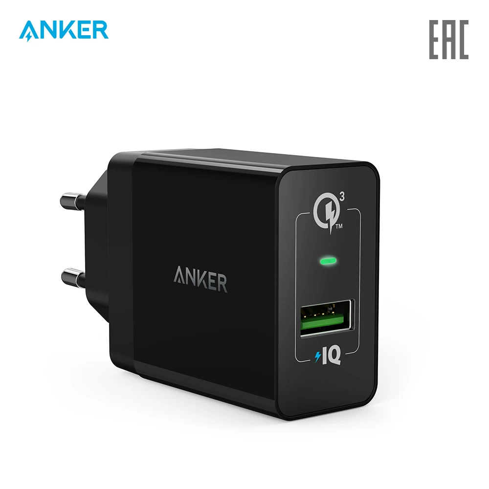 Сетевое зарядное устройство Anker PowerPort+ 1 with QC3.0&PowerIQ|Зарядные устройства| |