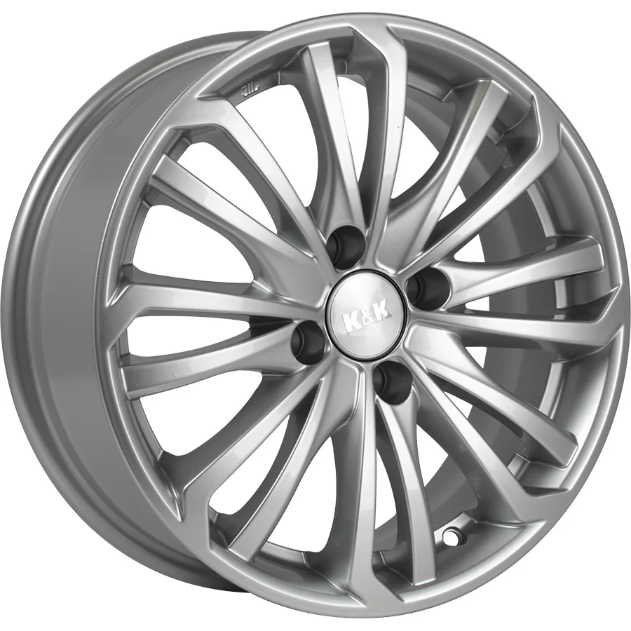 Колесный диск КиК Рим 6x15/4x100 D67.1 ET38 Dark_platinum|Диски колёсные| |