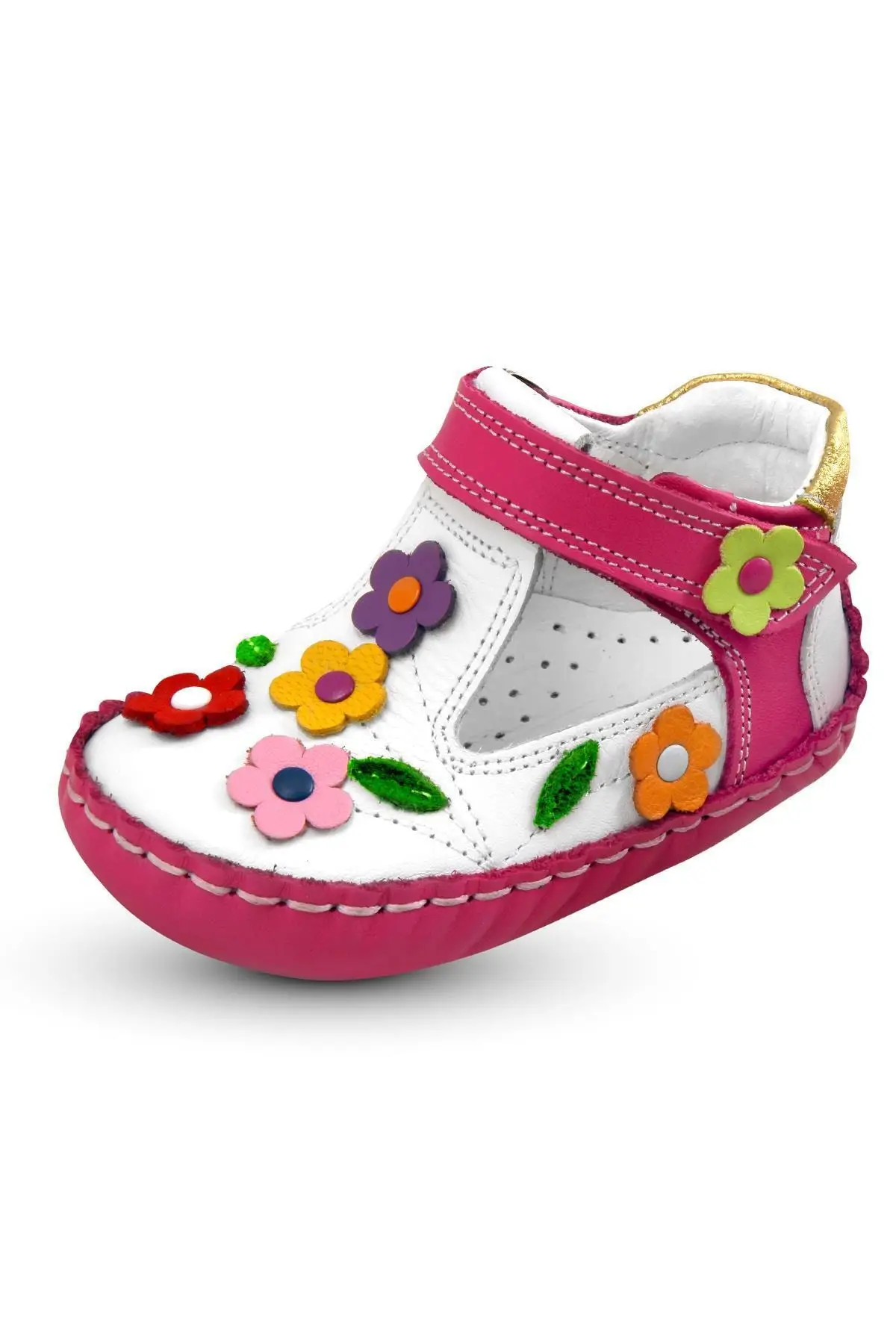 

Flaneur Baby Girl Orthopedic Genuine Leather Booties Shoes 2021 Premium Quality