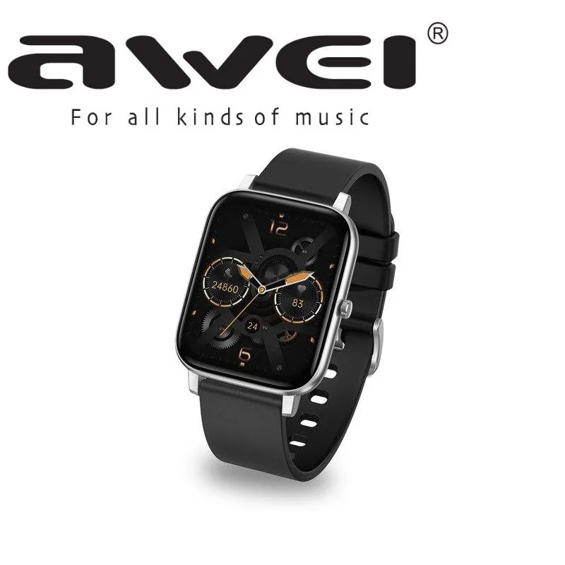 Умные часы AWEI H6 Heart Rate Sport Smart Wristband (черные)