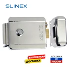 Электромеханический замок Slinex EL-01 накладной универсальный, установка на любую дверь, для дома и улицы