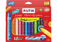 conqueror jumbo chubby 12li felt pen stationery supplies school supplies color paintings diy