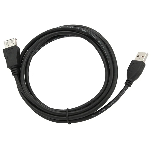 USB удлинитель GEMBIRD CCP-USB2-AMAF-6n (1 8 м) черный |
