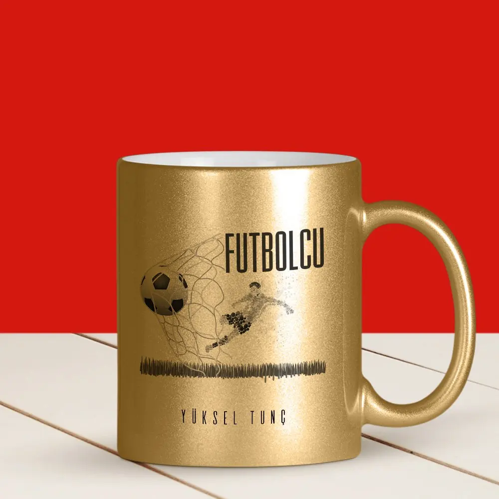 Персонализированная Золотая позолоченная кружка для профессионального