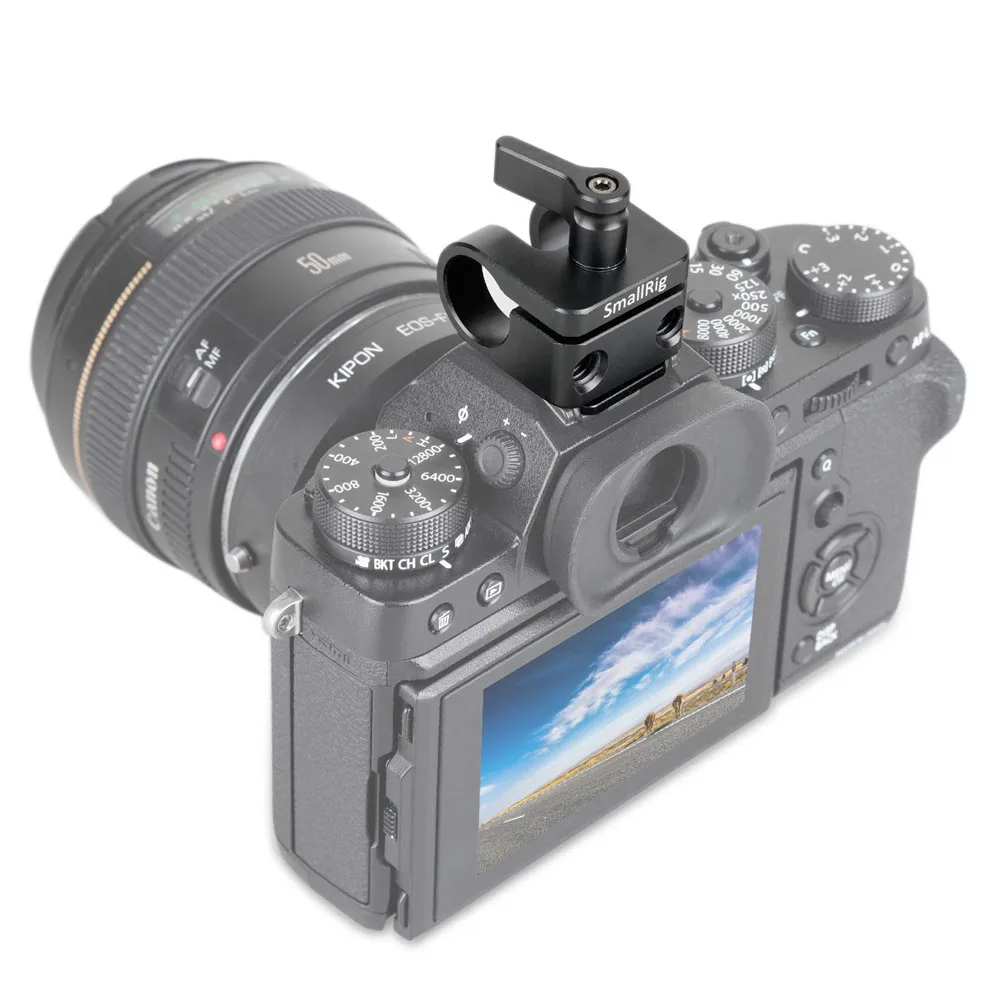 SmallRig 15 мм стержневой зажим с башмаком для DSLR камеры Rigs аксессуар 1/4 &quotмонтажные