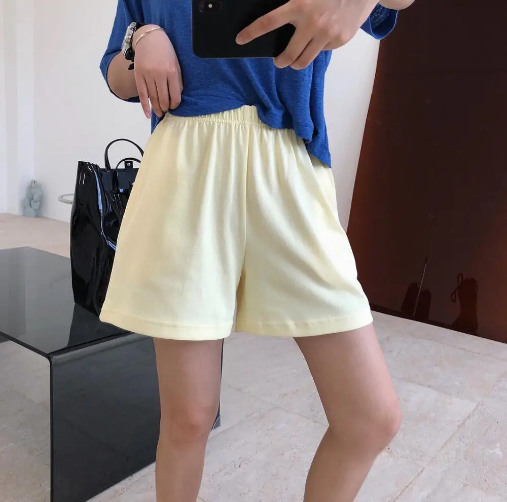 

Женские короткие хлопковые шорты