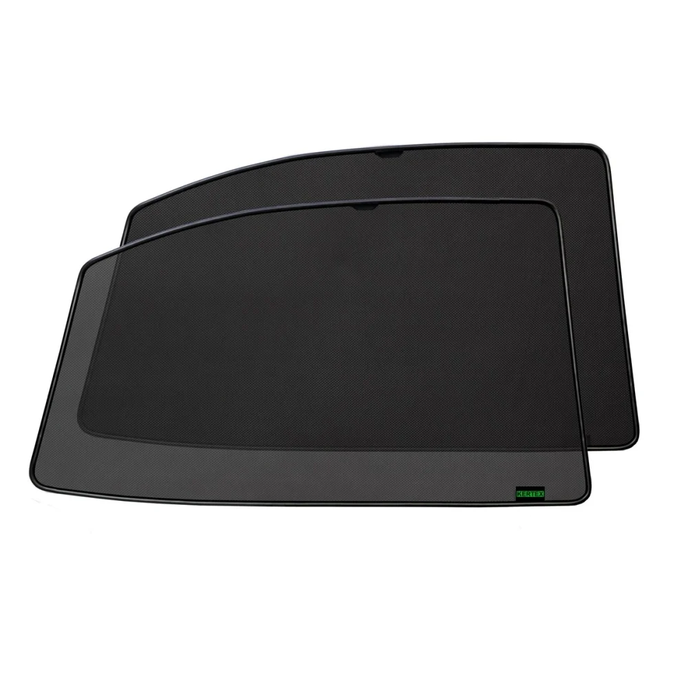 Автошторки PREMIUM Каркасные автошторки на магнитах задние двери Кия KIA Rio