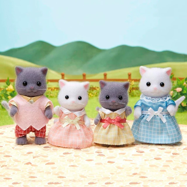 Игровой набор Sylvanian Families Семья Персидских кошек |