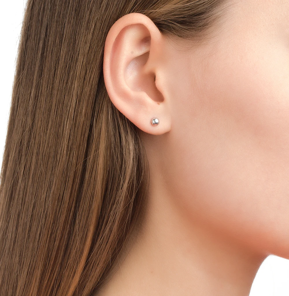 Серебряные серьги SUNLIGHT проба 925|Серьги-гвоздики| |